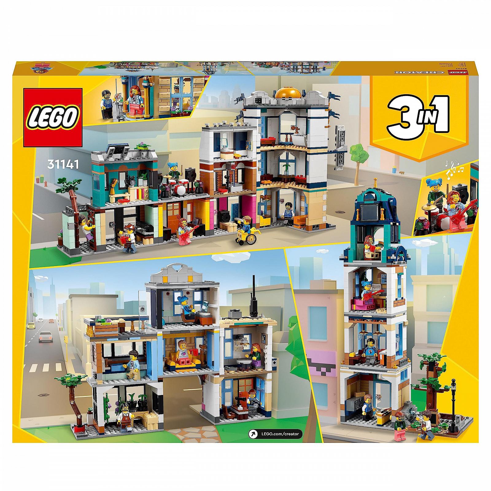 Конструктор LEGO Creator 3-в-1 31141 Main Street Art Deco High Rise Market Street, фото №9