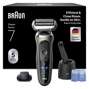 Електробритва Braun Series 7 72-C7200cc 60 хв роботи станція SmartCare 4-в-1 Gold - Фото 1