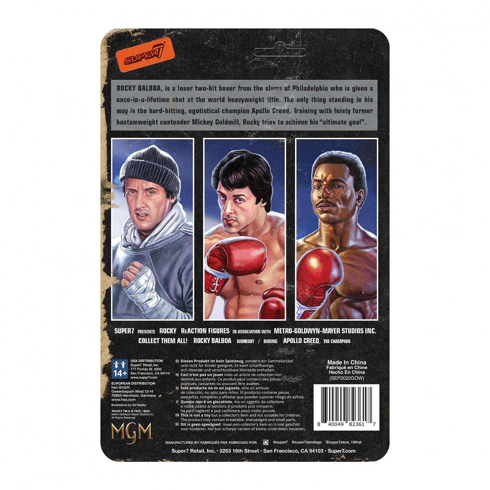 Фігурка Super7 Rocky Apollo Creed 10 см, фото №3