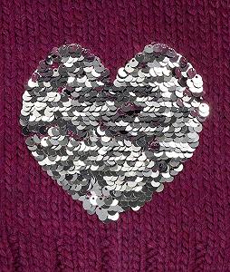 Шапка с помпоном Döll для девочек, вязаная, двухсторонняя с пайетками synthetic.ua - Фото 1