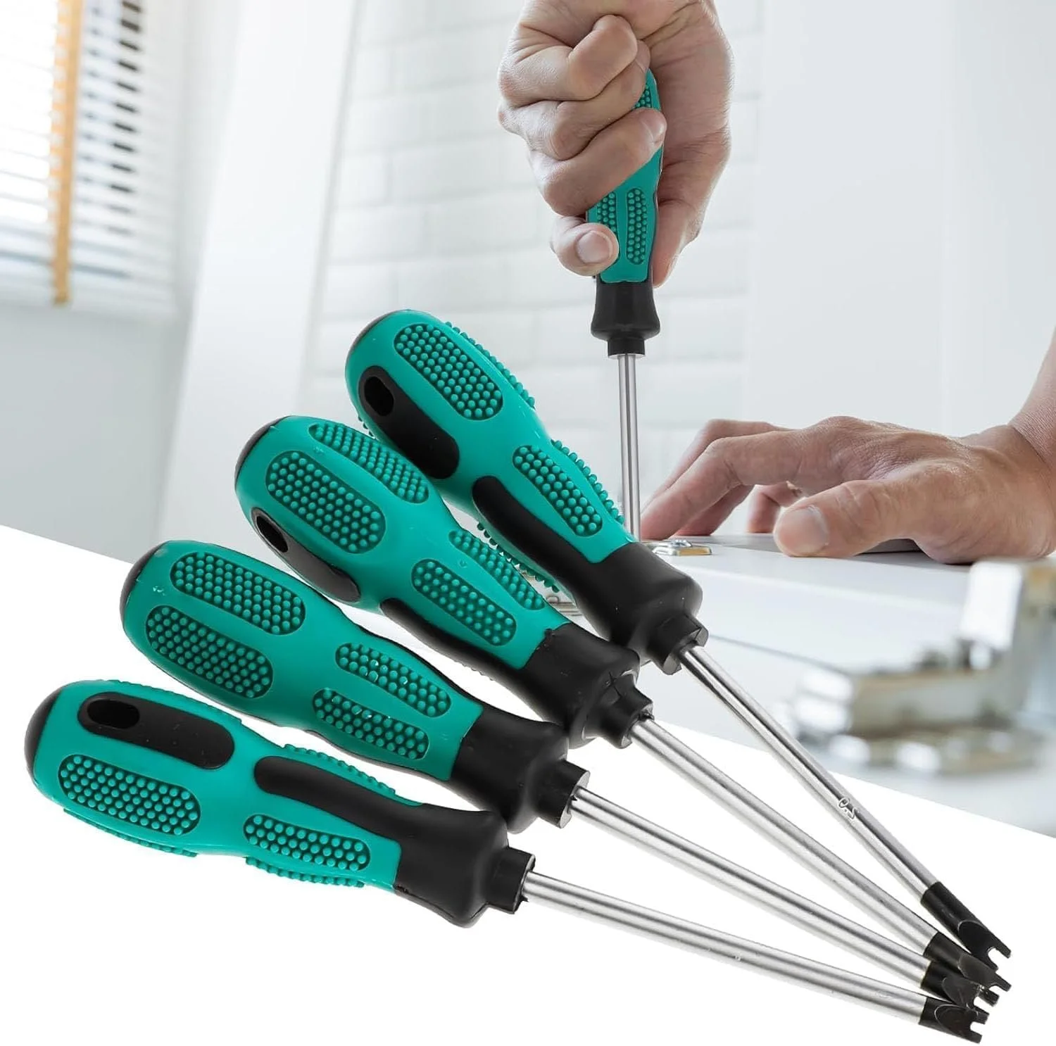 Набір магнітних U-подібних викруток 4 предмети M1.7 / M2.0 / M2.3 / M2.6 CRV, фото №5