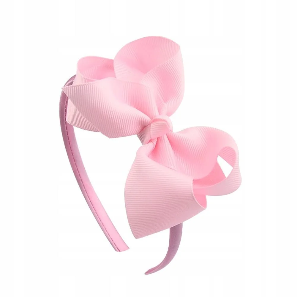 Набір дитячих обручів на голову з великим бантом (7 штук), фото №4 Набір дитячих обручів на голову з великим бантом (7 штук), фото №4