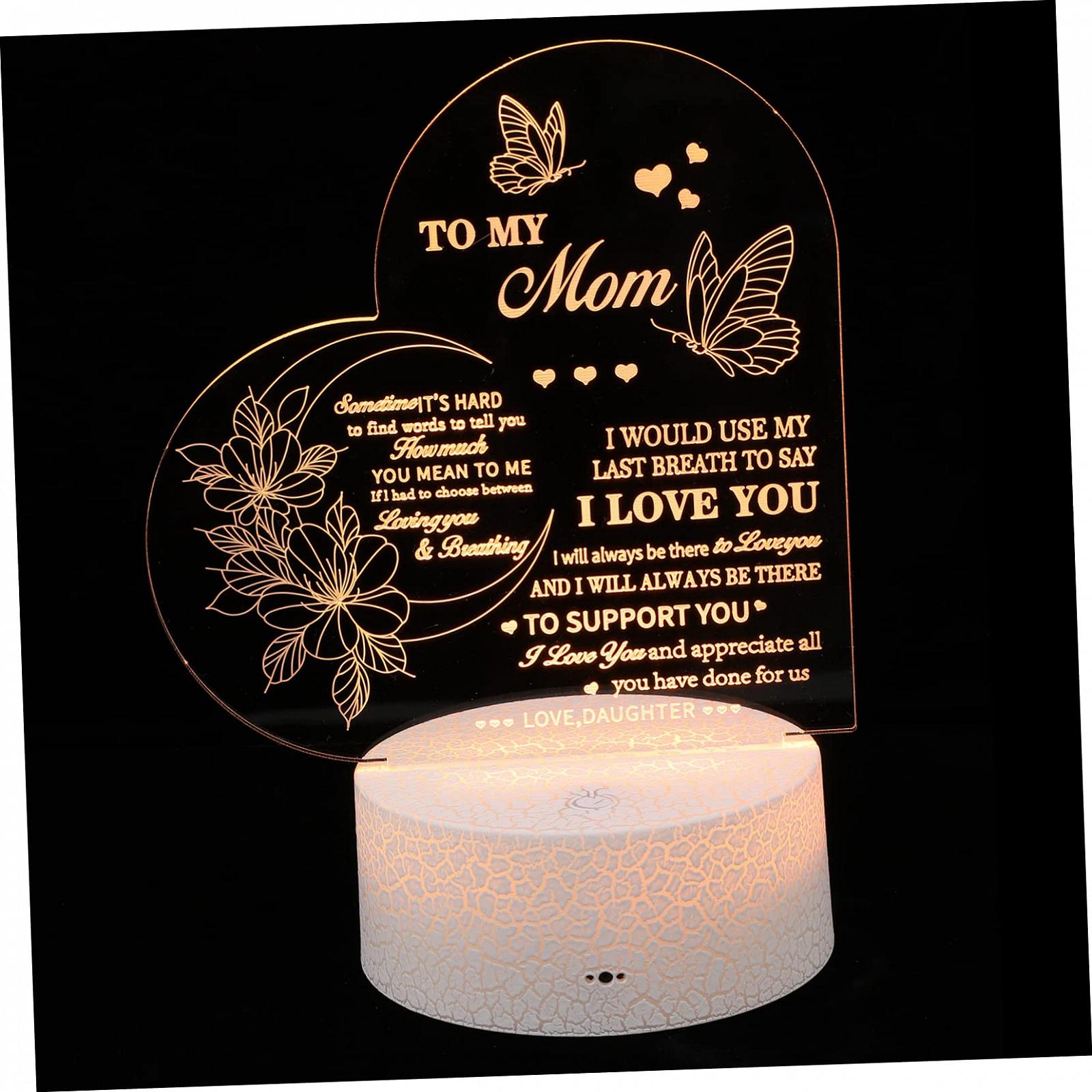 Ночник DOITOOL 3D LED Пластик Белый, фото №2