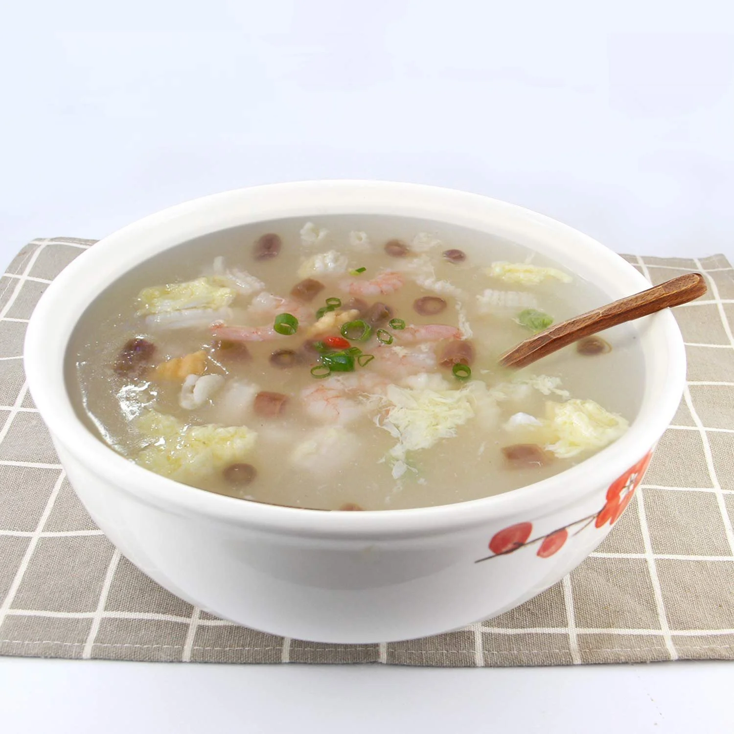 Ложка для супу AOOSY Дерев'яна, 6 штук, 20 см, Японська, фото №6