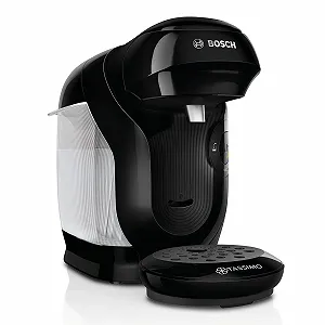 Капсульная кофемашина Bosch Tassimo Style Friendly TAS112E, более 70 напитков, подходит для всех чашек, полный автомат, экологичная, компактная, 1400 Вт, черная - Фото 1