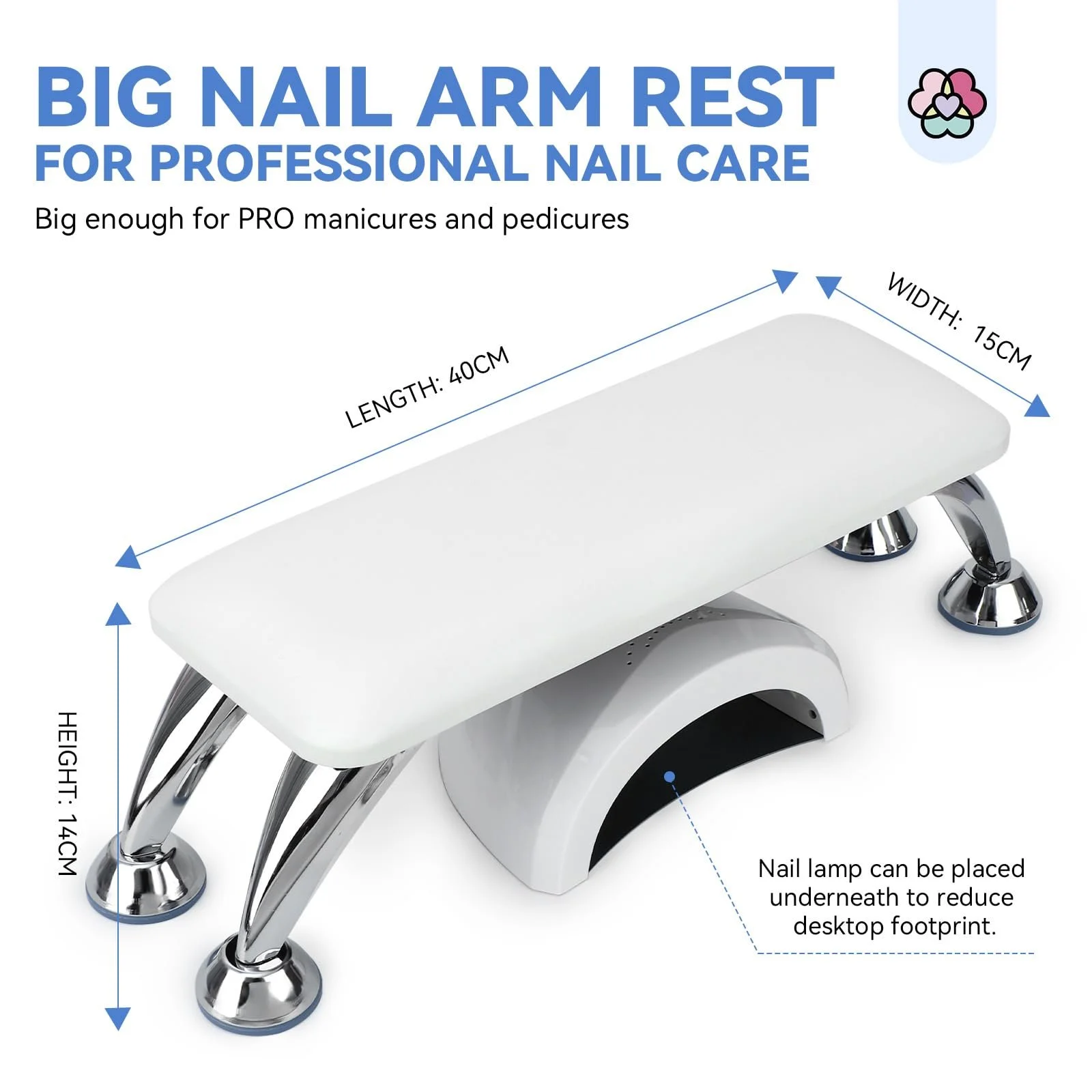 Підставка під руку Saviland для манікюру, подушка під руку, фото №6