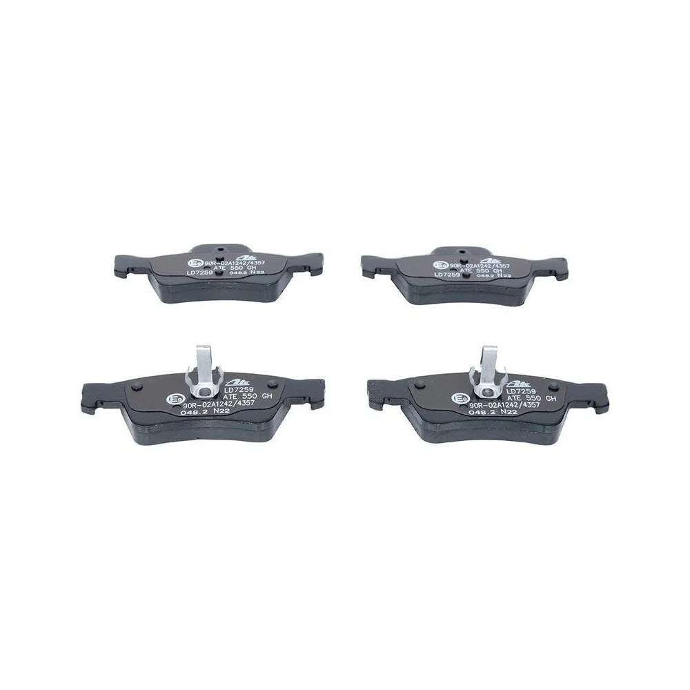 Комплект гальмівних колодок, дискове гальмо ATE Ceramic 13.0470-7259.2 для MERCEDES-BENZ, фото №1 Комплект гальмівних колодок, дискове гальмо ATE Ceramic 13.0470-7259.2 для MERCEDES-BENZ, фото №1