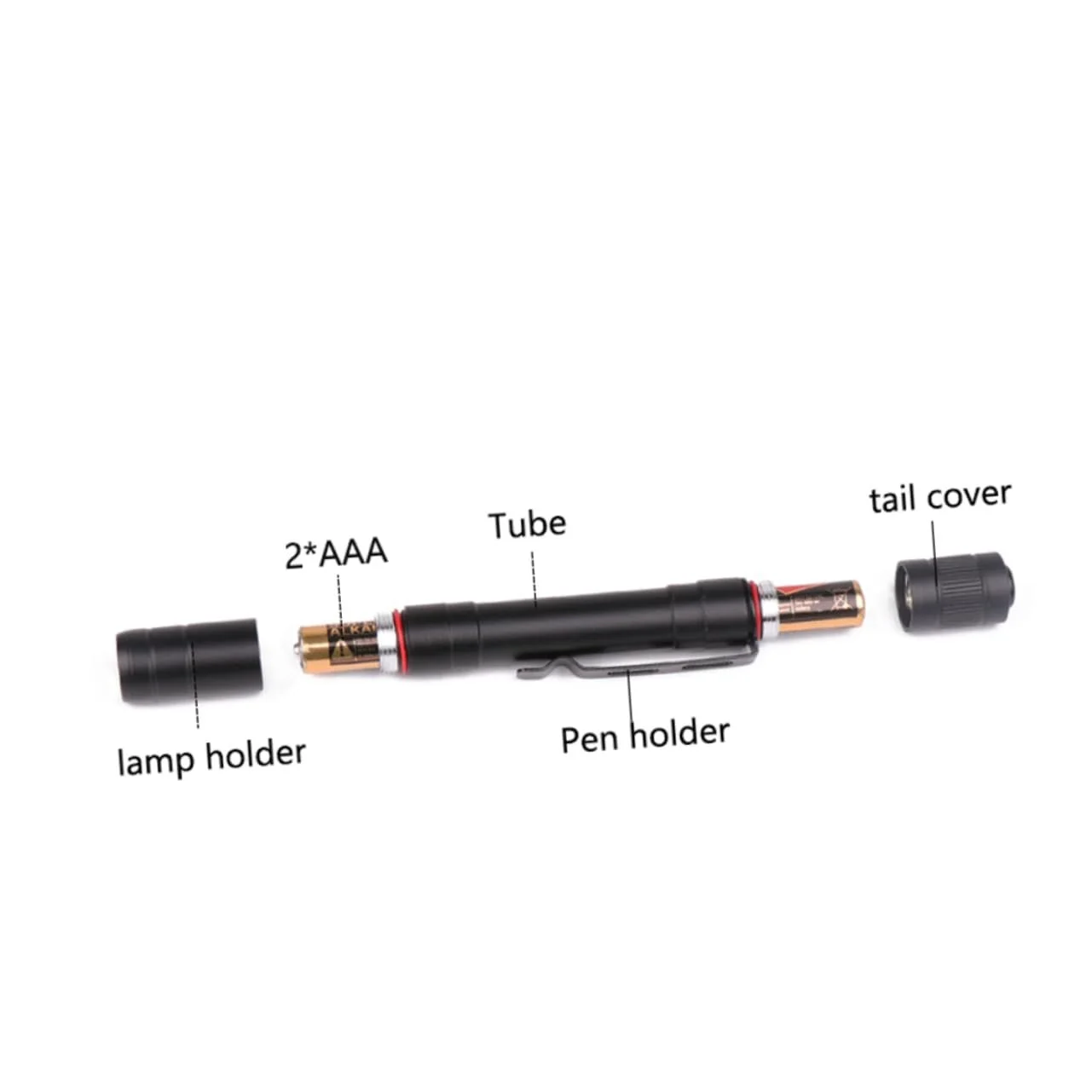 Фонарик OSALADI Алюминиевый сплав Желто-белый свет, фото №9 Фонарик OSALADI Алюминиевый сплав Желто-белый свет, фото №9