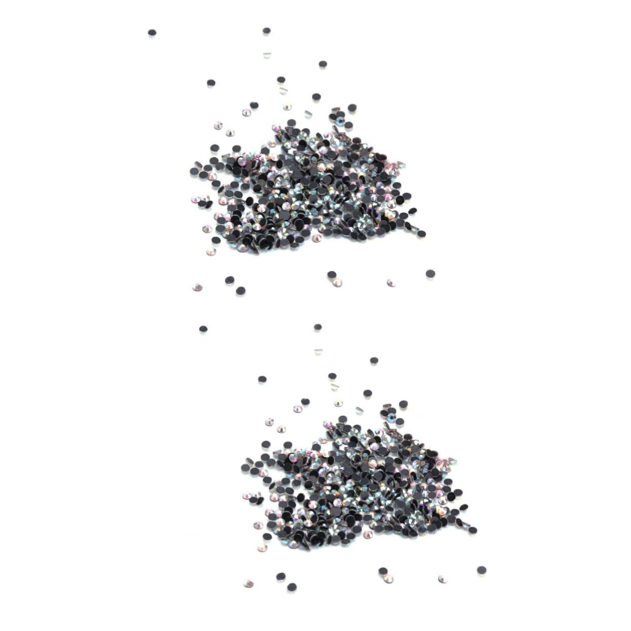 Набір страз для нігтів 1440 EXCEART Crystal Кришталевий декор Гарячий дриль Чеський дриль, фото №1