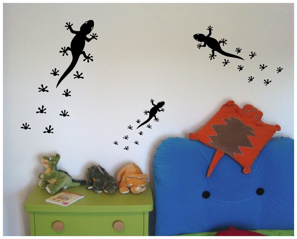 Наклейка на стіну Samunshi Gecko 32 x 22 см Green, фото №3