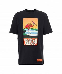 Футболка HERON PRESTON SS22 Abstract Оранжевый S - Фото 1