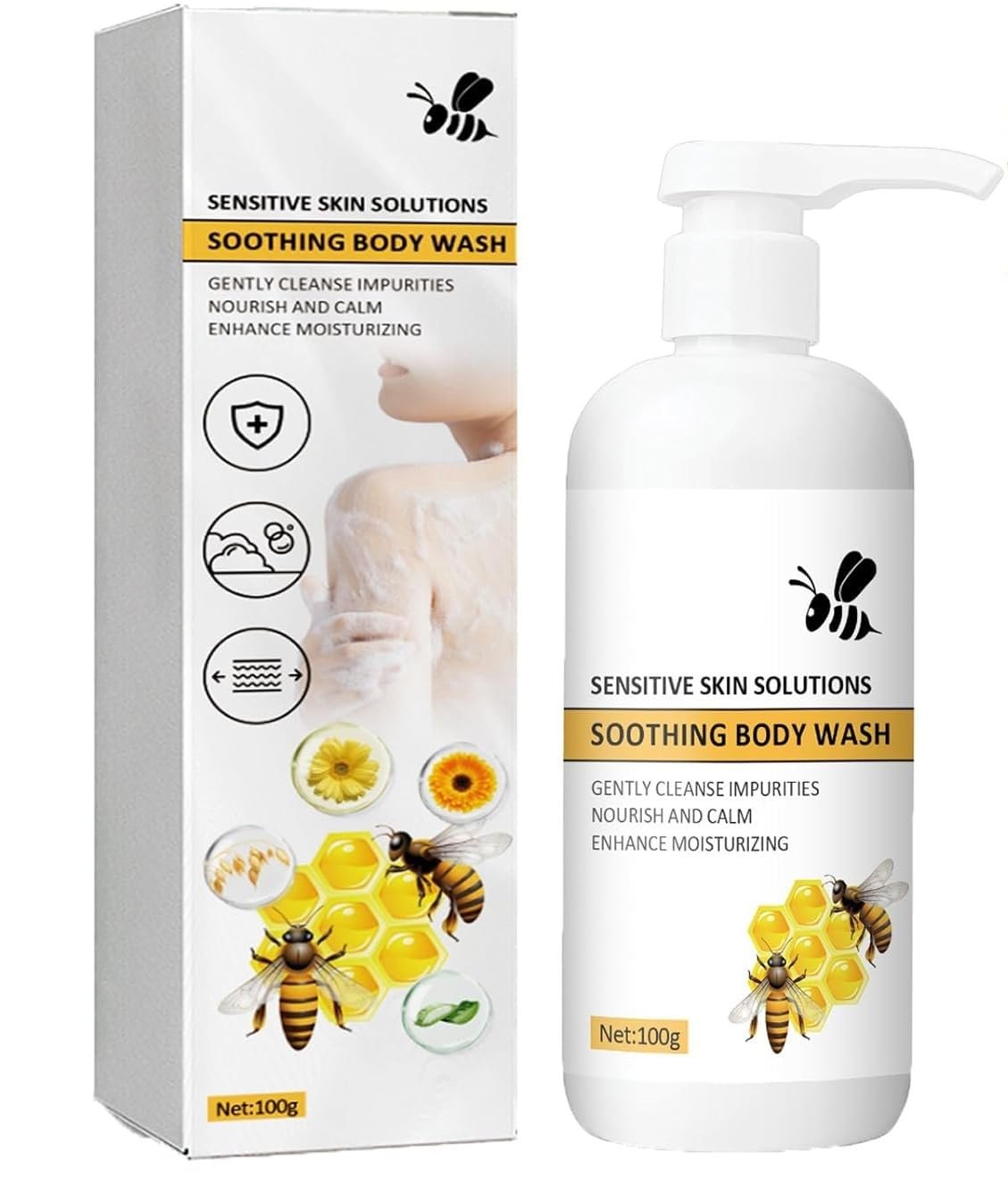 Гель для душу Honey Body Wash зволожувальний для жінок, фото №1