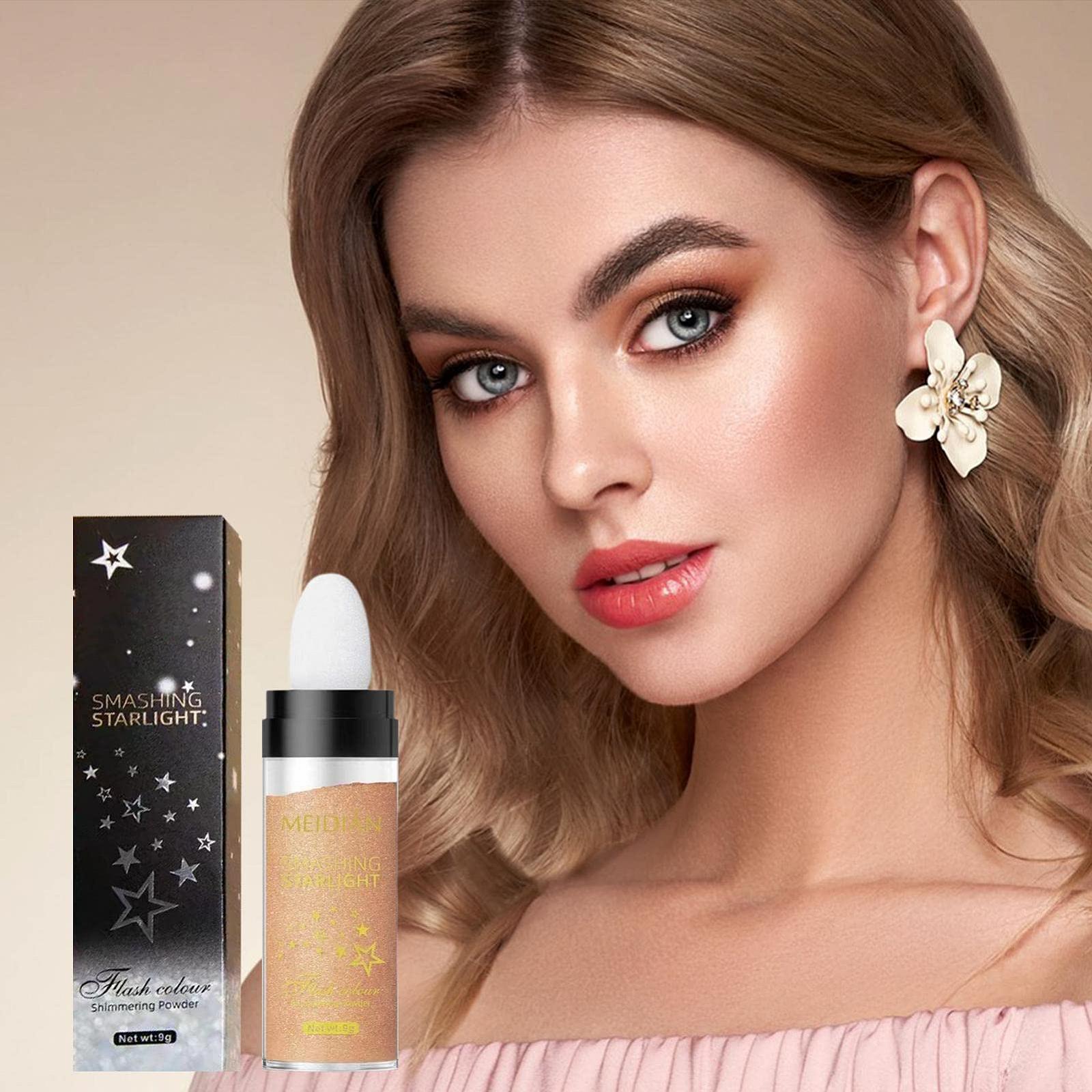 Пудра Хайлайтер Loose Powder Pen 3D Brightening Fairy Anloxime, фото №3