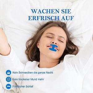 Смужка для рота для сну H-подібна 60 шт., допоміжні засоби від хропіння для чоловіків і жінок synthetic.ua - Фото 1