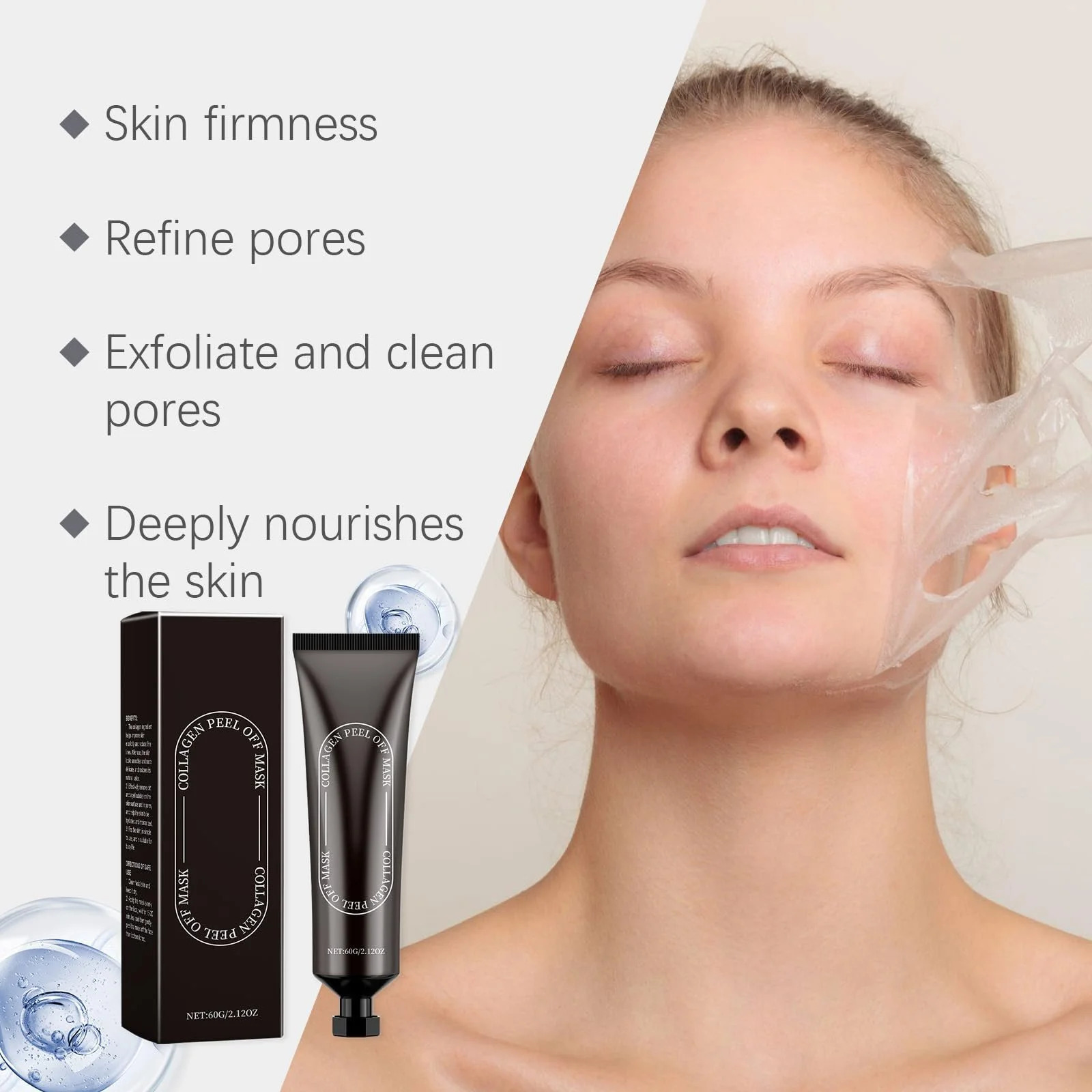 Маска Pestlo Collagen Reverse Volume Peel Off, 2 шт., фото №4