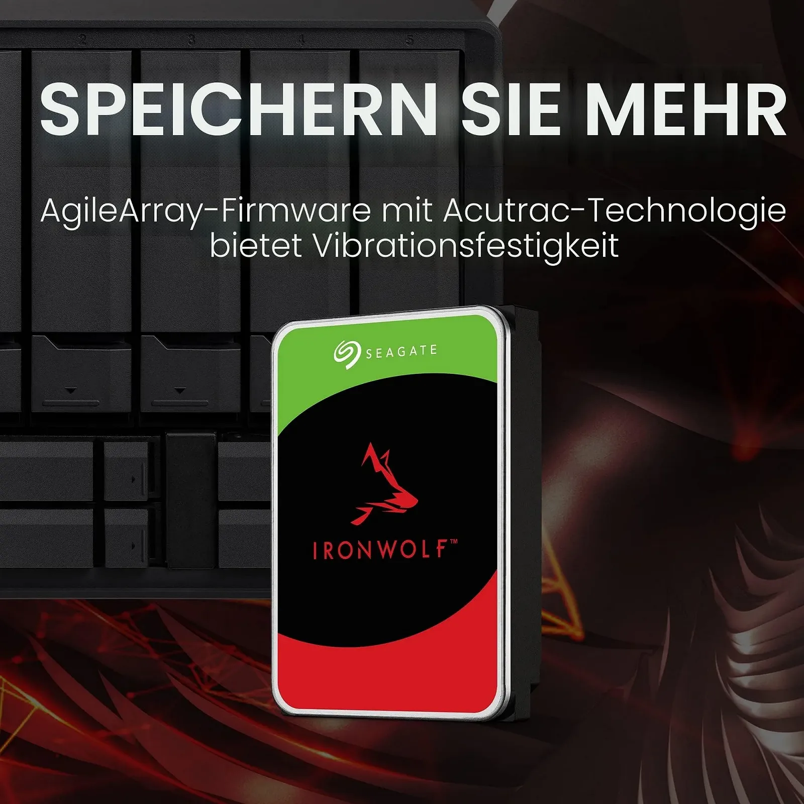 Жорсткий диск Seagate IronWolf ST6000VN001 6TB NAS 8.9 см 3.5 дюйма 7200 rpm 256 MB Cache SATA 6 Gb/s Silver, фото №5 Жорсткий диск Seagate IronWolf ST6000VN001 6TB NAS 8.9 см 3.5 дюйма 7200 rpm 256 MB Cache SATA 6 Gb/s Silver, фото №5