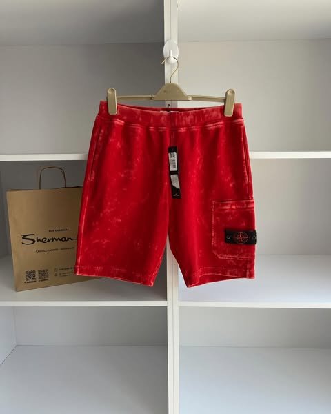 Шорти Stone Island shorts print XL, фото №2