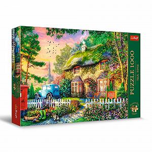 Пазлы Trefl Premium Plus Quality Tea Time House Stoney Lane 1000 элементов - Фото 1