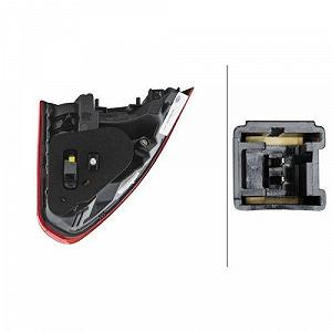 Задний фонарь HELLA 2SA 354 846-021 для PEUGEOT, правый synthetic.ua - Фото 1