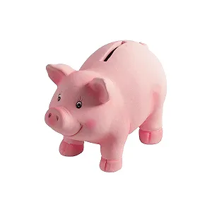 Скарбничка Свиня 15 см 43245 керамічна - Фото 1