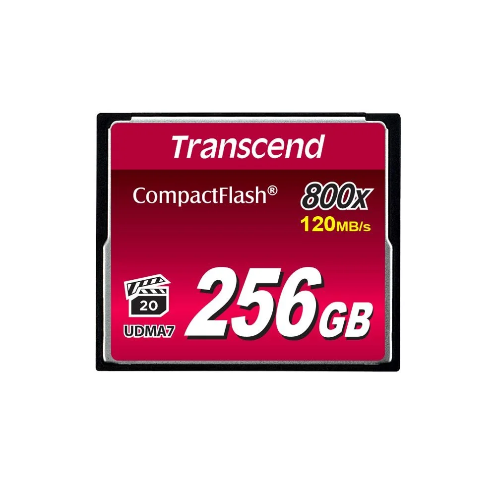 Карта памяти Transcend Compact Flash 800x 256GB, фото №1 Карта памяти Transcend Compact Flash 800x 256GB, фото №1