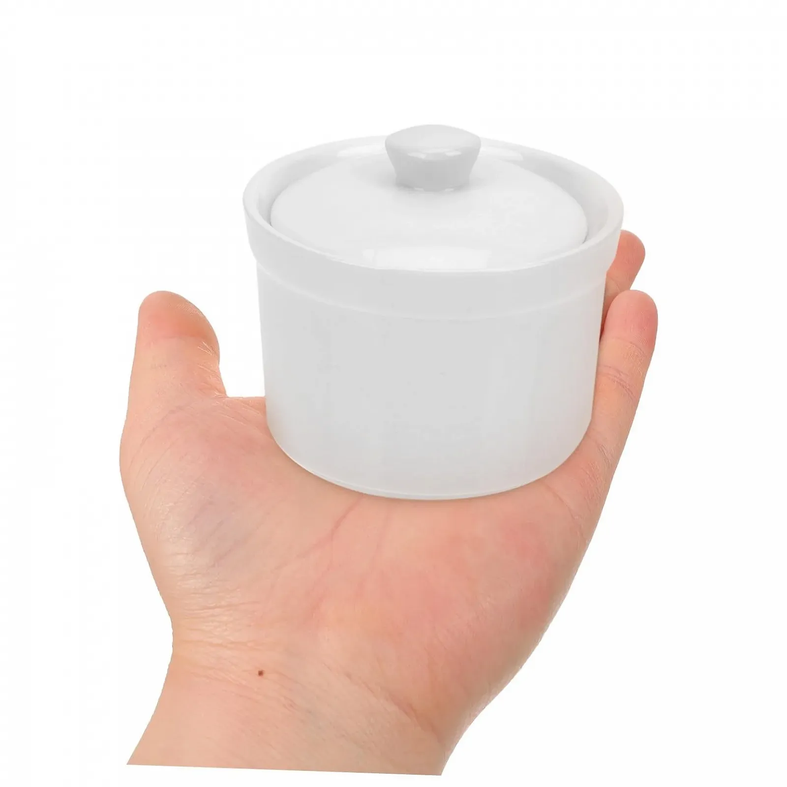 Кастрюли для тушения керамические 2 шт. термостойкие с крышками, фото №3