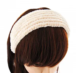 Купить Повязка для волос axy HRK6 Вельветовый Винтажный Классический и Модный Белый - Фото 1 Повязка для волос axy HRK6 Вельветовый Винтажный Классический и Модный Белый - Фото 1