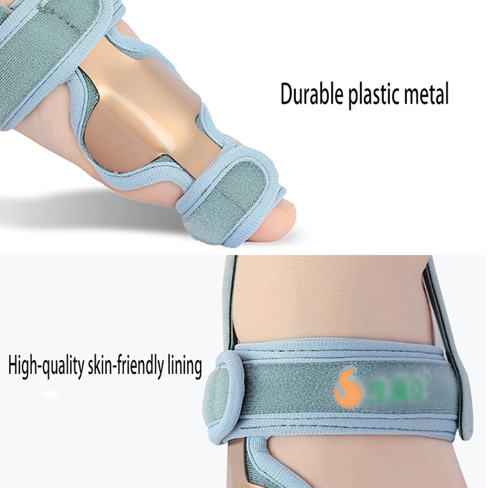 Шина ортопедична для корекції вальгусної деформації великого пальця стопи, знеболююча, нехірургічна, фото №6