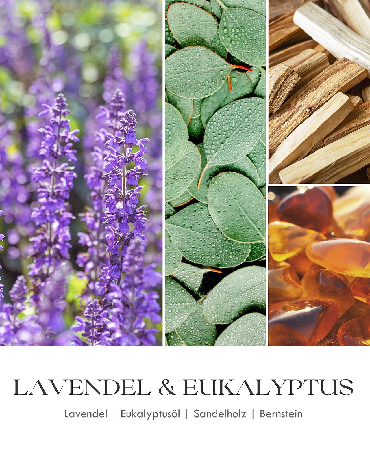 Свеча AOOVOO Scented Candle Lavender с ароматерапией и кристаллами, ручной работы в стекле, для уюта дома, 280 г, время горения до 60 часов, фото №5