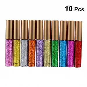 Рідка Підводка для очей Angoily Блискітки, synthetic.ua - Фото 1