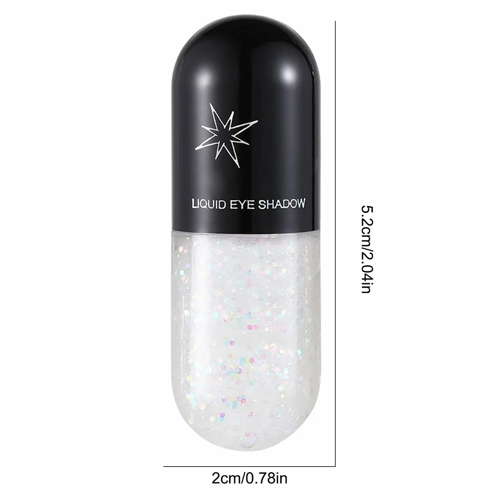 Жидкие блестящие тени для век, стойкие для макияжа глаз, Phasz, фото №5