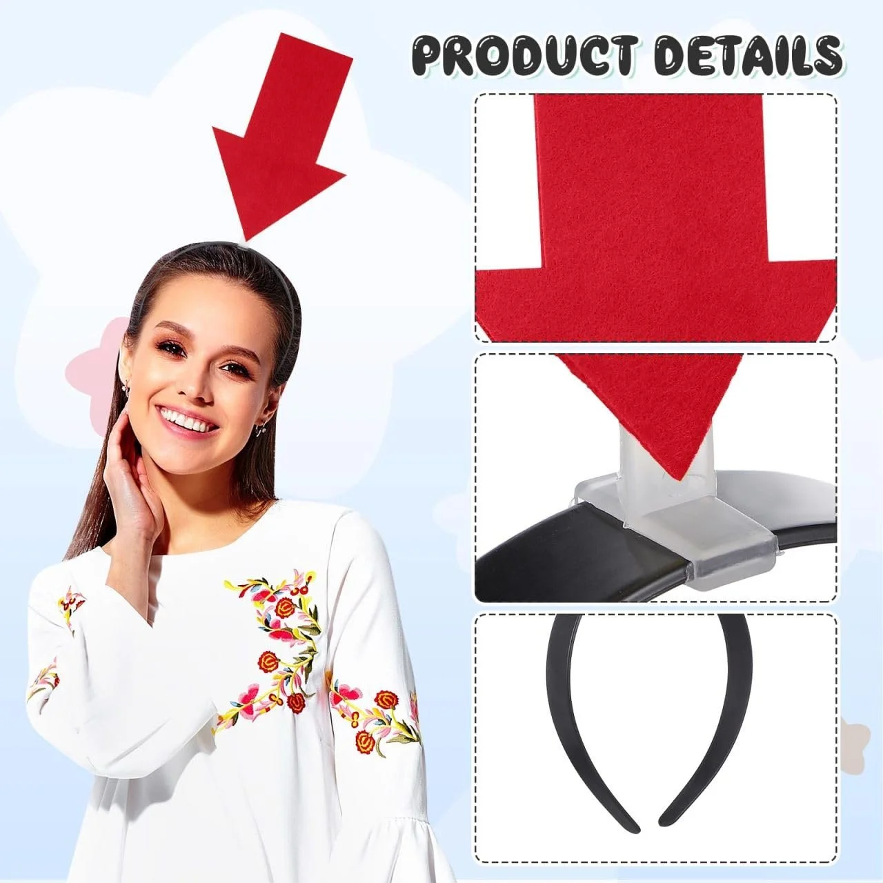 Обруч Стріла Toyvian Жовтий Символ, червоний, фото №3 Обруч Стріла Toyvian Жовтий Символ, червоний, фото №3