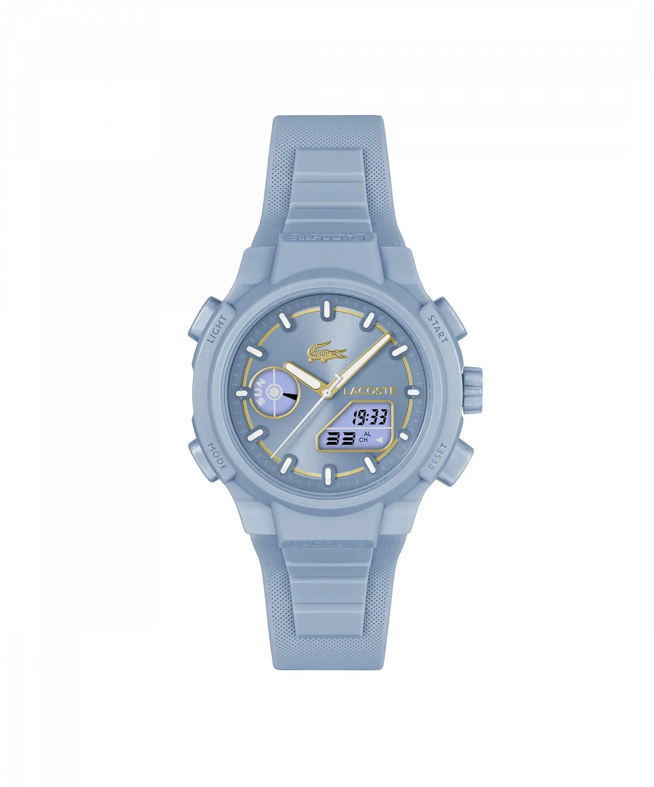 Чоловічий Аналоговий Цифровий Годинник Lacoste LC33 Колекція з Силіконовим Ремінцем, фото №2