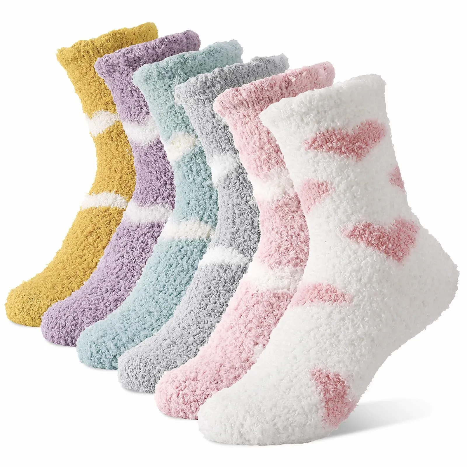 Шкарпетки Пухнасті Cuddly Socks 35-38, 6 пар, фото №1 Шкарпетки Пухнасті Cuddly Socks 35-38, 6 пар, фото №1