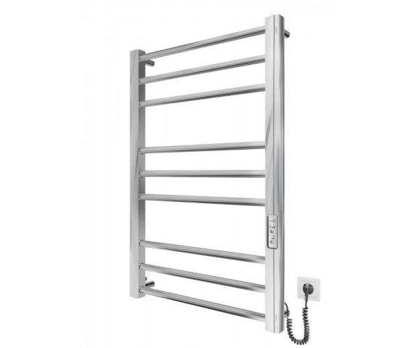 Mario Рушникосушка Преміум Класік-I 800х500-80мм електр з таймером-регулятором хром, фото №1