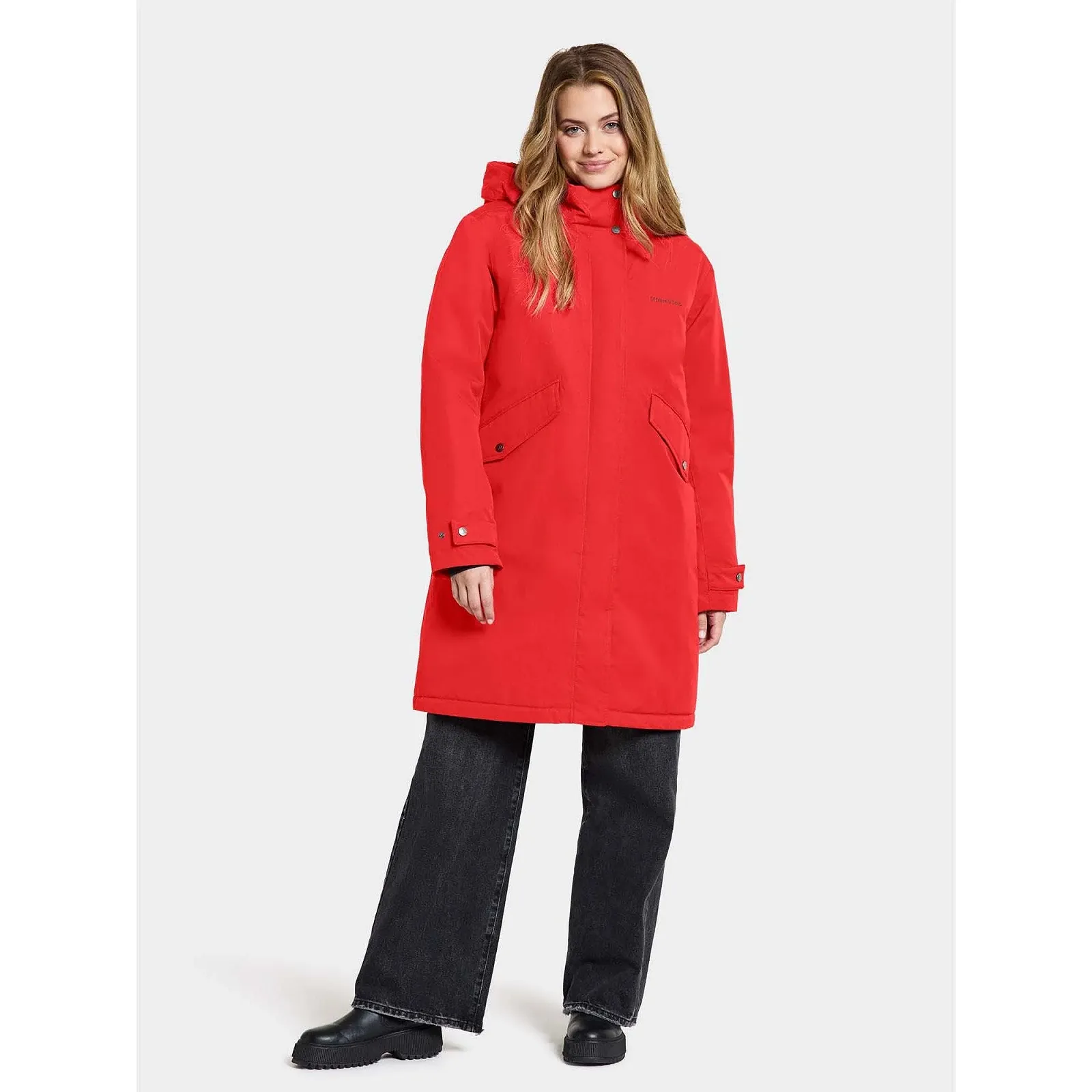 Парка Didriksons Josefine 2 Жіноча Pomme Red, фото №2 Парка Didriksons Josefine 2 Жіноча Pomme Red, фото №2