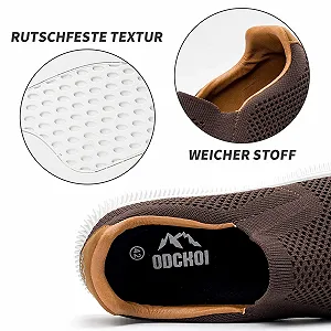 Чоловічі сліпони MrToNo Кросівки Повсякденне взуття для ходьби Легкі лофери synthetic.ua - Фото 1