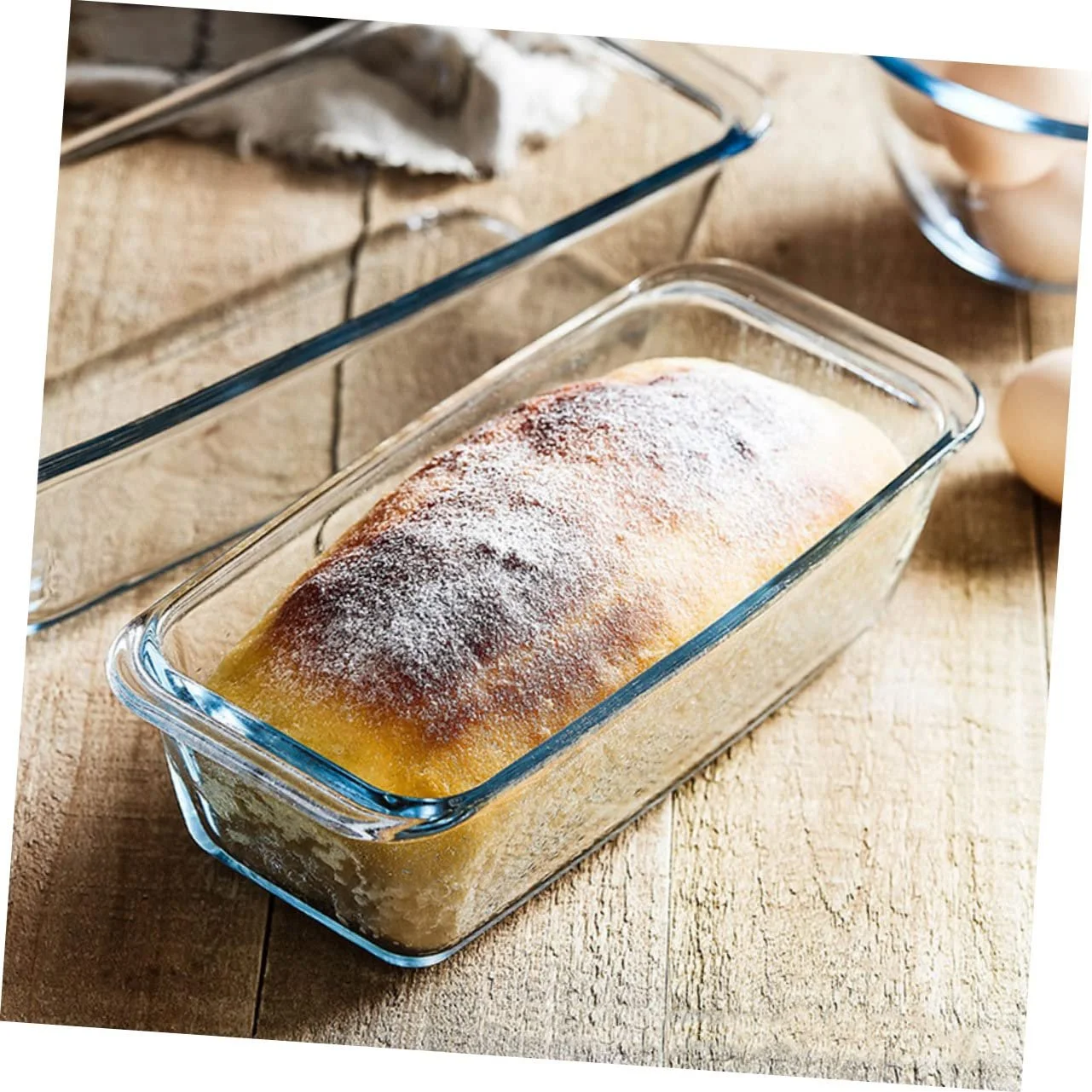 Форма для запекания VILLCASE прямоугольная термостойкое закаленное стекло, фото №7