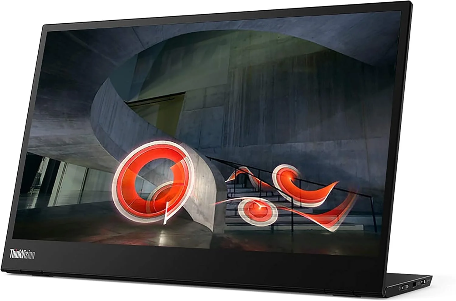 Монітор портативний 14" Lenovo ThinkVision M14 Full HD IPS 60 Гц (61DDUAT6EU), фото №3 Монітор портативний 14" Lenovo ThinkVision M14 Full HD IPS 60 Гц (61DDUAT6EU), фото №3