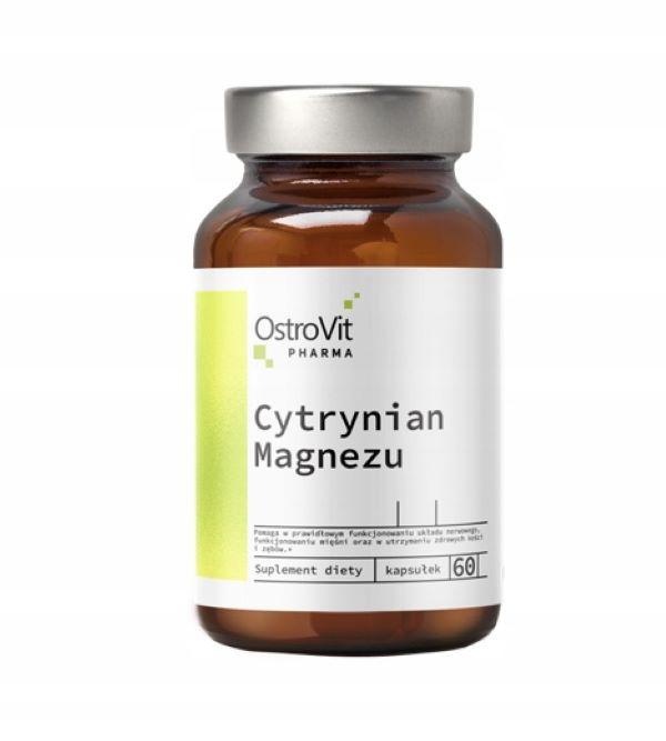 Цітрат магнію Ostrovit Pharma Magnesium citrate 60 caps, фото №1