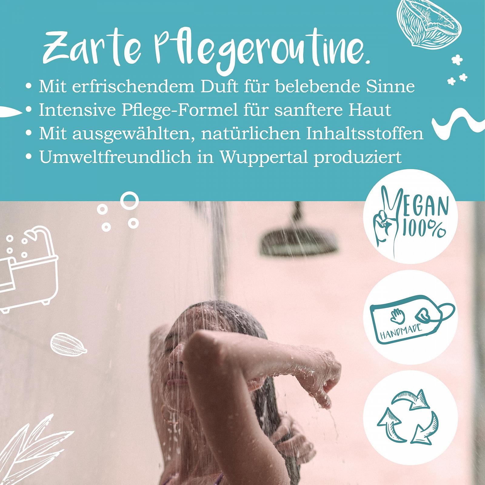 Мус для душу BadeFee Coco Choc зволожувальний 190 г, фото №4