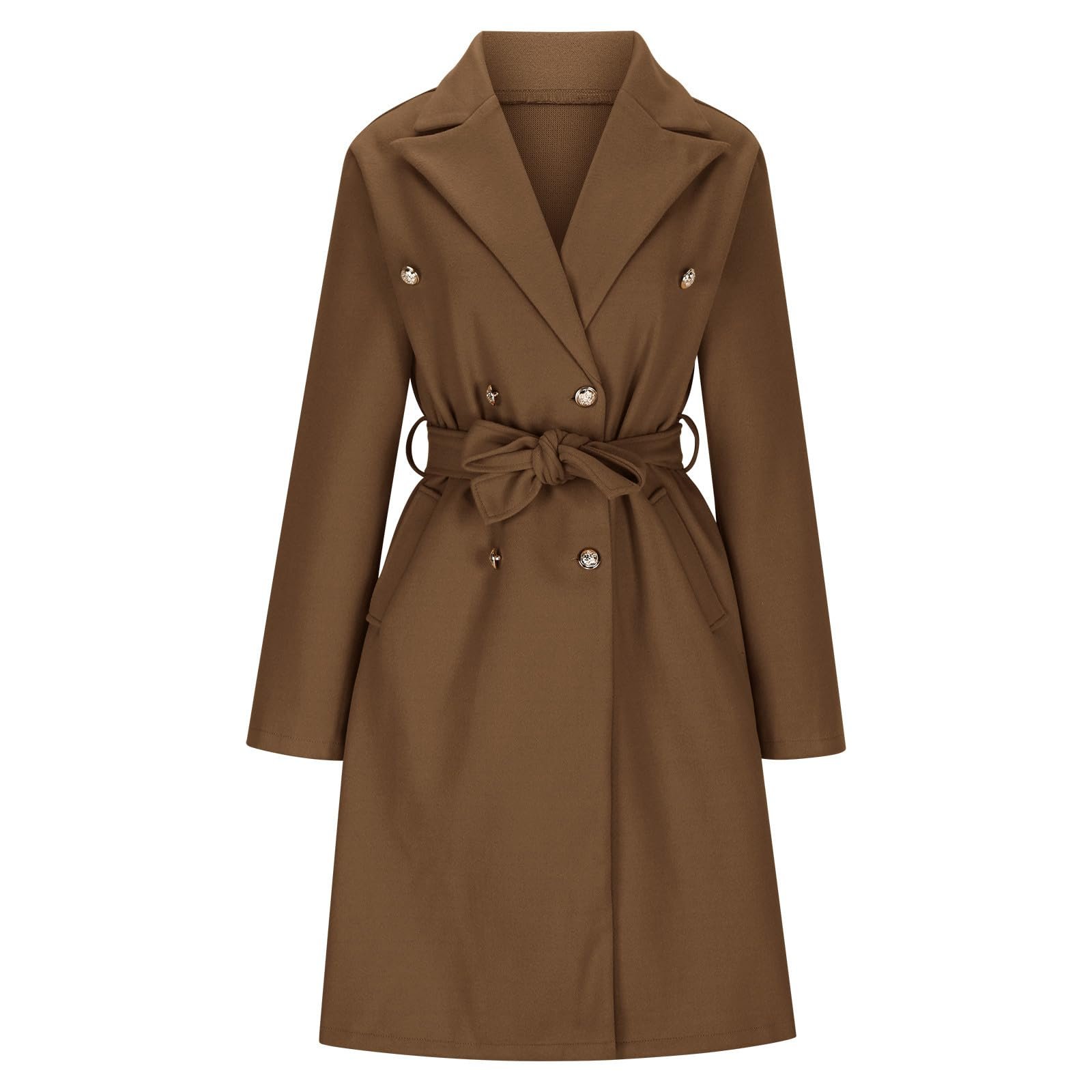 Тренч Жіночий з поясом Довгий до коліна, фото №3 Тренч Жіночий з поясом Довгий до коліна, фото №3