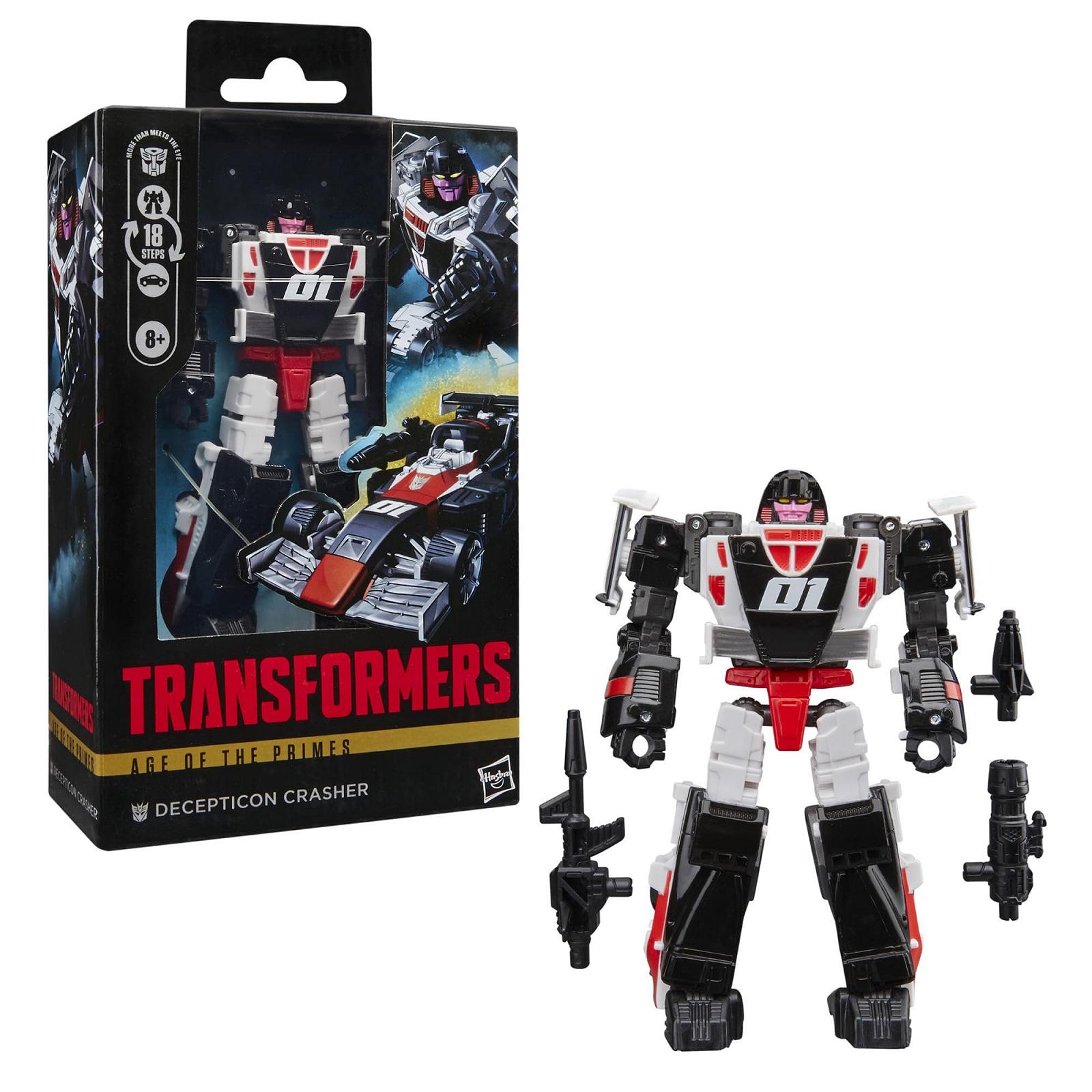 Фигурка Transformers Decepticon Crasher, серия Age of The Primes, Deluxe Class, фото №10