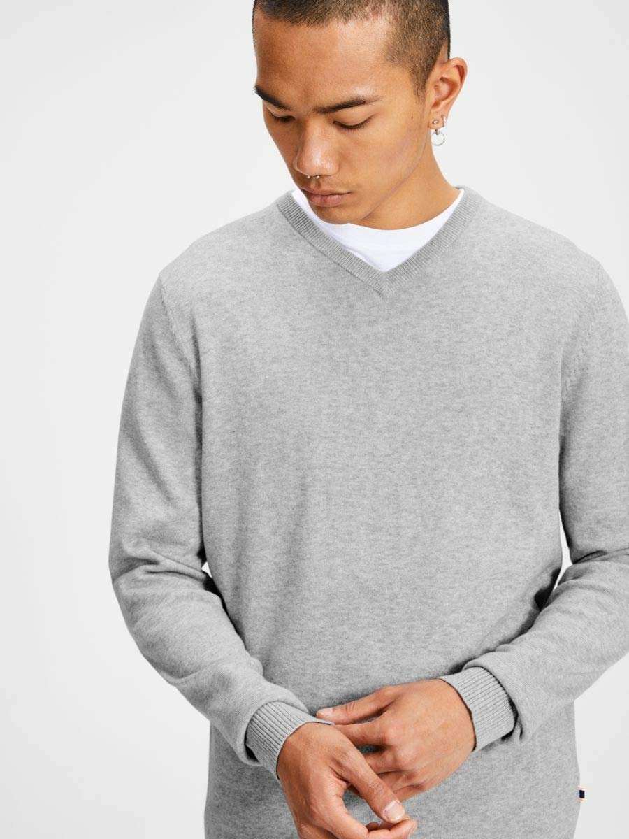 Джемпер з V-подібним вирізом JACK & JONES для чоловіків, фото №8