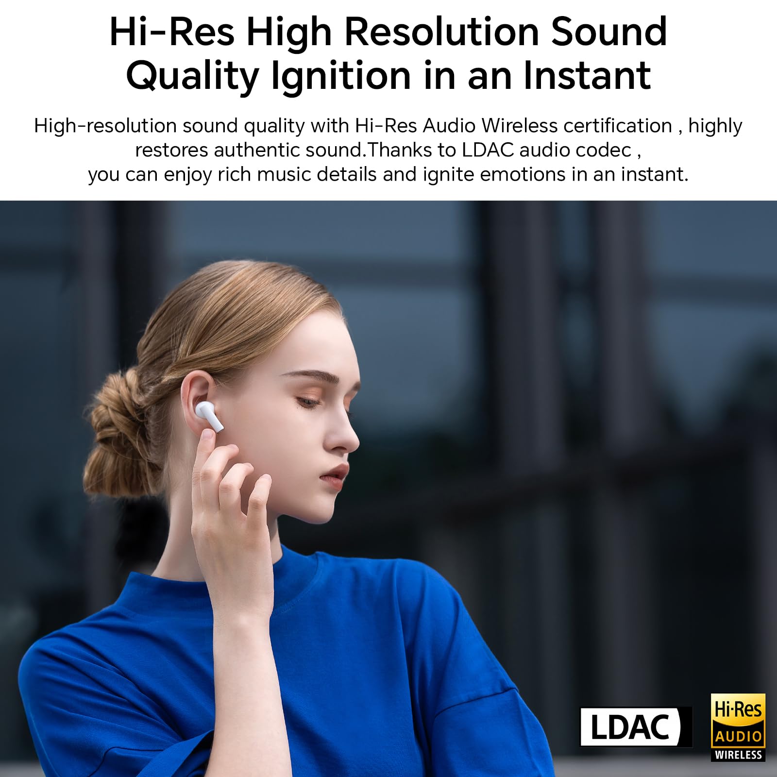 Навушники HONOR Choice Earbuds X5 Pro True Wireless 46dB Шумозаглушення Сріблястий, фото №3