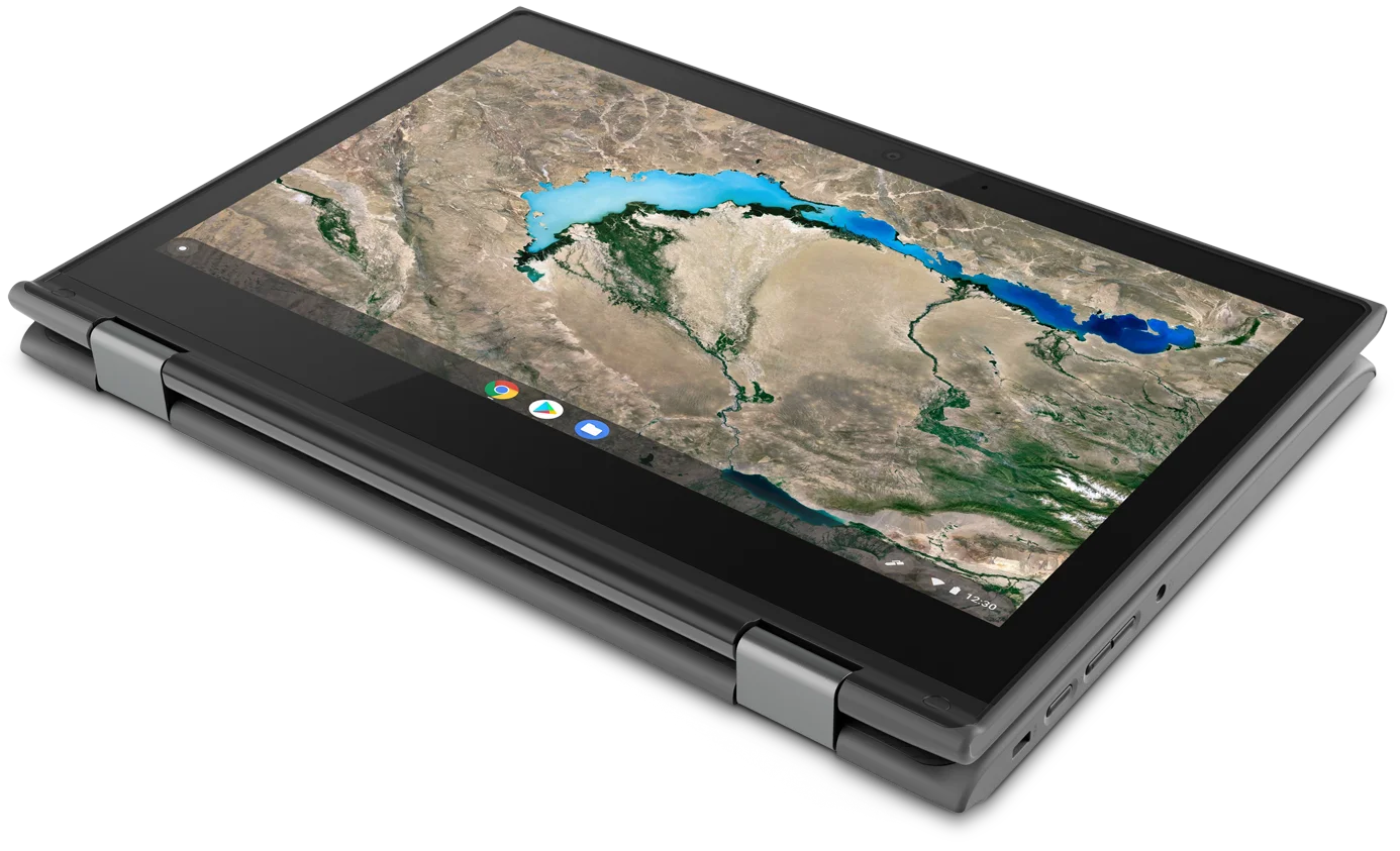 Сенсорний ноутбук 11.6" Lenovo 300e Chromebook 2nd Gen AMD A4-9120C RAM 4GB eMMC 32GB 10год батарея Chrome OS (UKR), фото №4