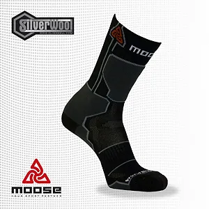 Велосипедні шкарпетки Moose Nordapp з мериносової вовни, M (40-41) synthetic.ua - Фото 1