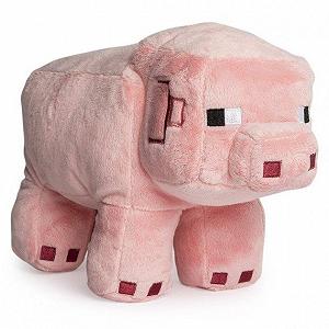 Детская мягкая игрушка из игры Minecraft Свинка Pig Cochon 28 см SM - Фото 1