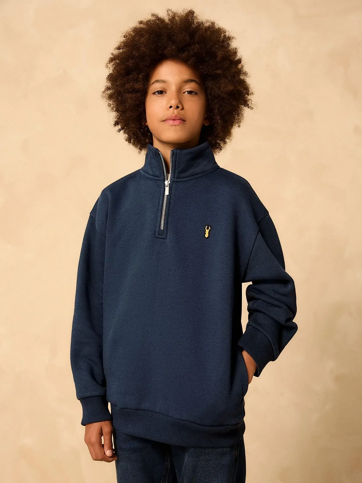 Толстовка Next для хлопчиків з коміром на блискавці, фото №7