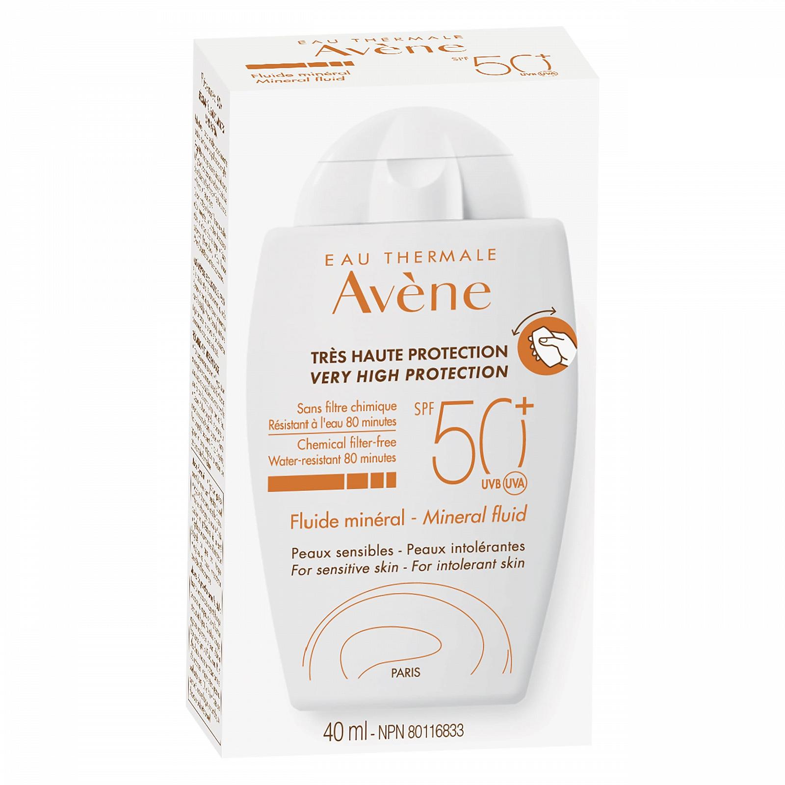 Крем для тела Avène солнцезащитный 40 мл, прозрачный, фото №2